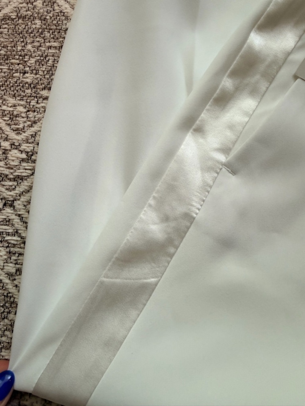 NWT Zara wide leg tuxedo pants - Picture 3 of 3